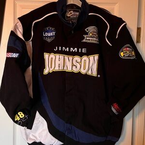 Jimmie Johnson Championship 2006 Black Racing Jacket